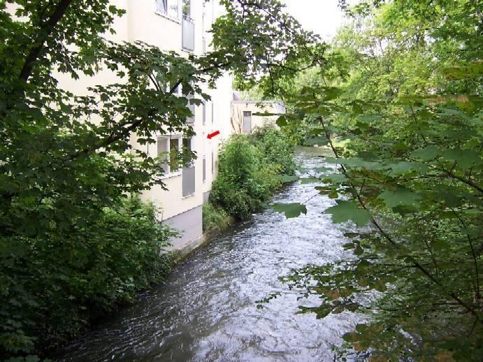 Apartment Am Bach Augsburg Exteriör bild